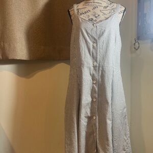 Pinstripe Calvin Klein Sundress